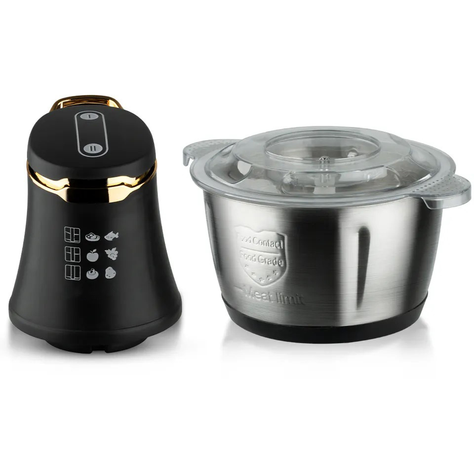 Multifunction Mini Stainless Steel Electric Meat Food Chopper Machine Yam Pounder Processor