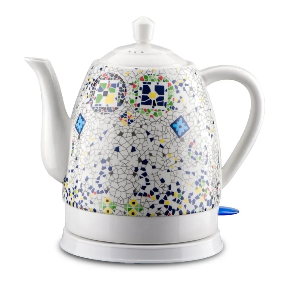 High Quality Auto Shutoff Teapot Porcelain Kettle Ceramic Electric Water Kettle With 304 Stainless Steel