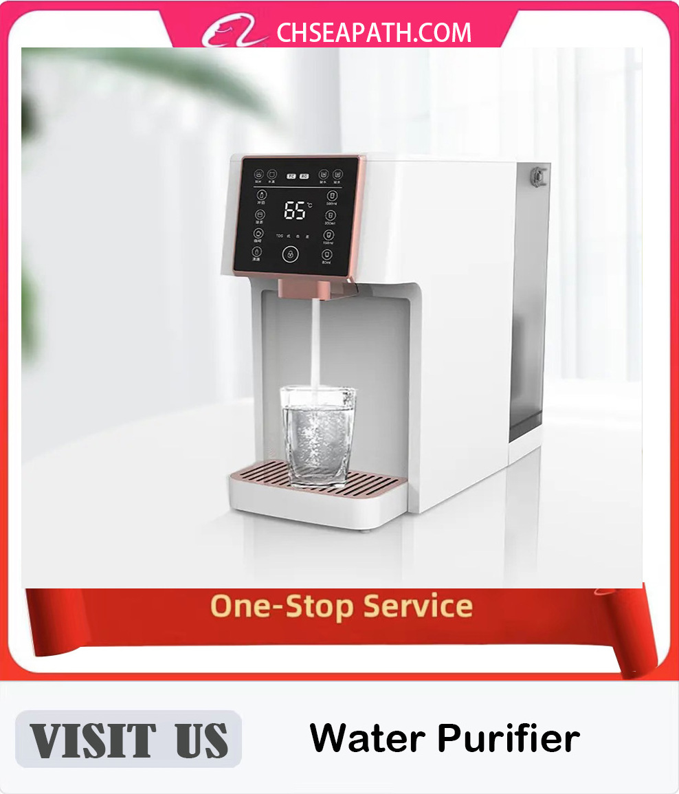 Hotsale Countertop Instant Hot Alkaline Water Dispenser With Tank System 3 Stage Purification Ro Water Purifier