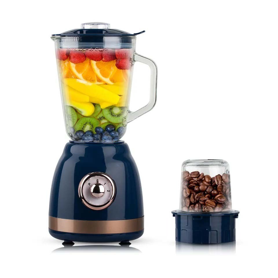 New Home Ice Portable Blenders And Juicers Double Glass Cup Smoothie Blender For Shakes