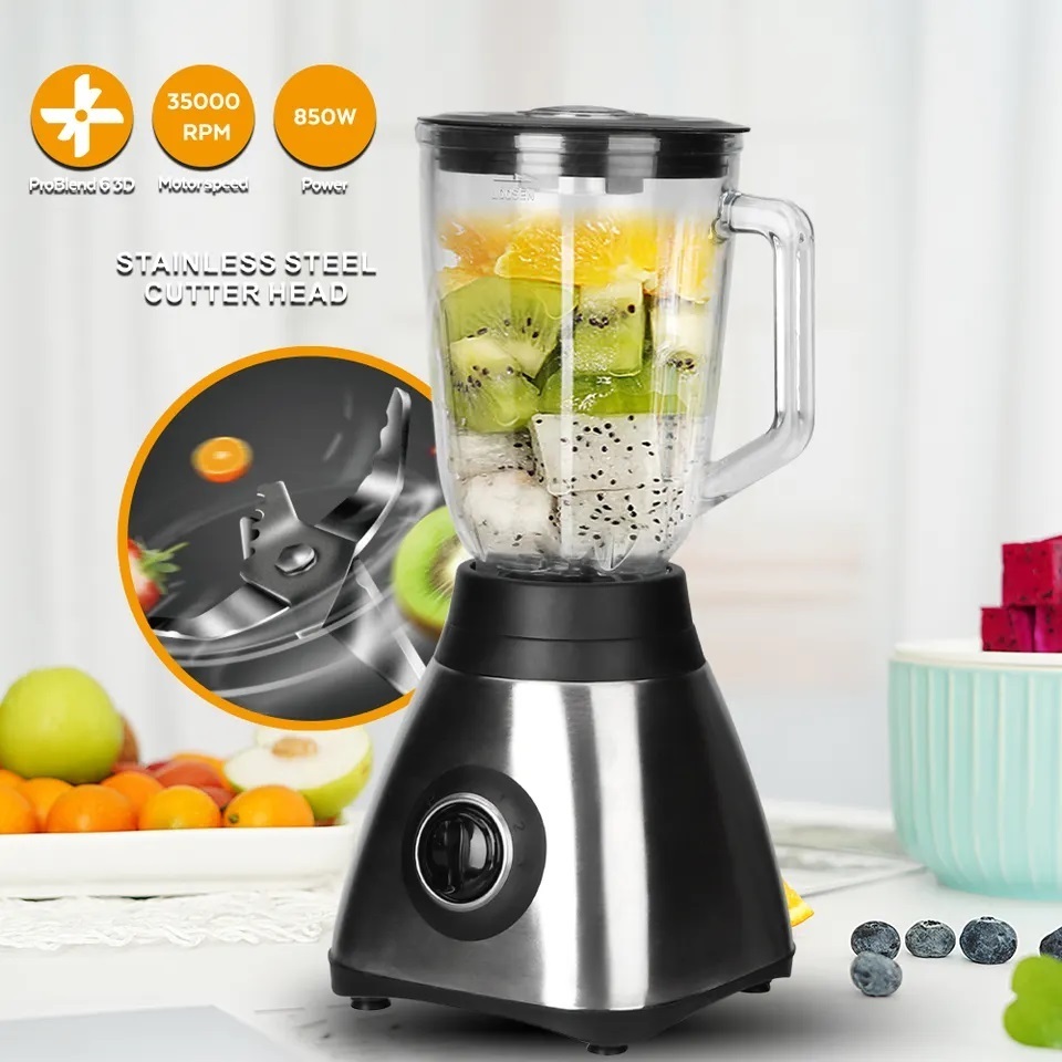 New 2 in 1 Double Cups Fruit Glass Blenders And Juicers Smoothie Blender