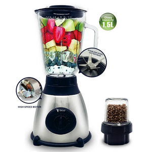 Hot Sale Home Glasses Heavy Duty Blender Glass Fresh Juicer Smoothie Blender With Glass Double Jar