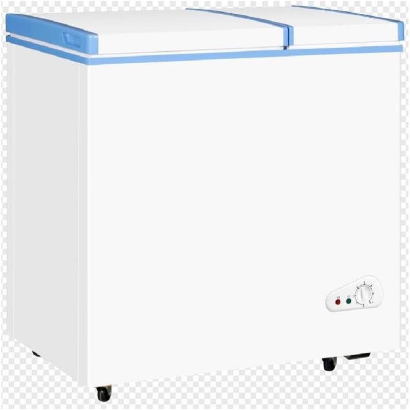 12V Dommercial Horizontal Refrigerator 182L Top Open Single Door Fridge Solar Deep Cheezer