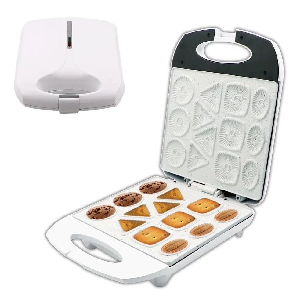 Household Walnut Cookie maker Mini 13 Nuts Maker with Non-stick Coating Electric Frying Pan