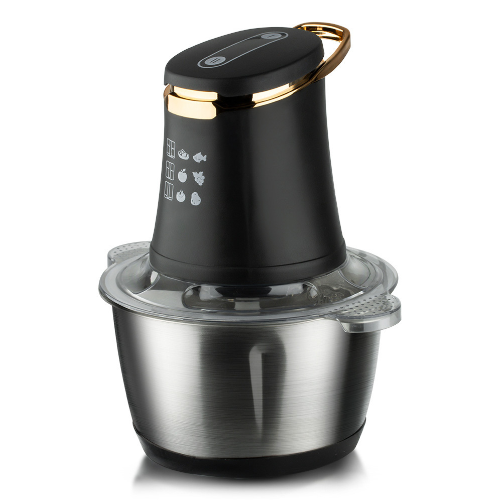 Multifunction Mini Stainless Steel Electric Meat Food Chopper Machine Yam Pounder Processor