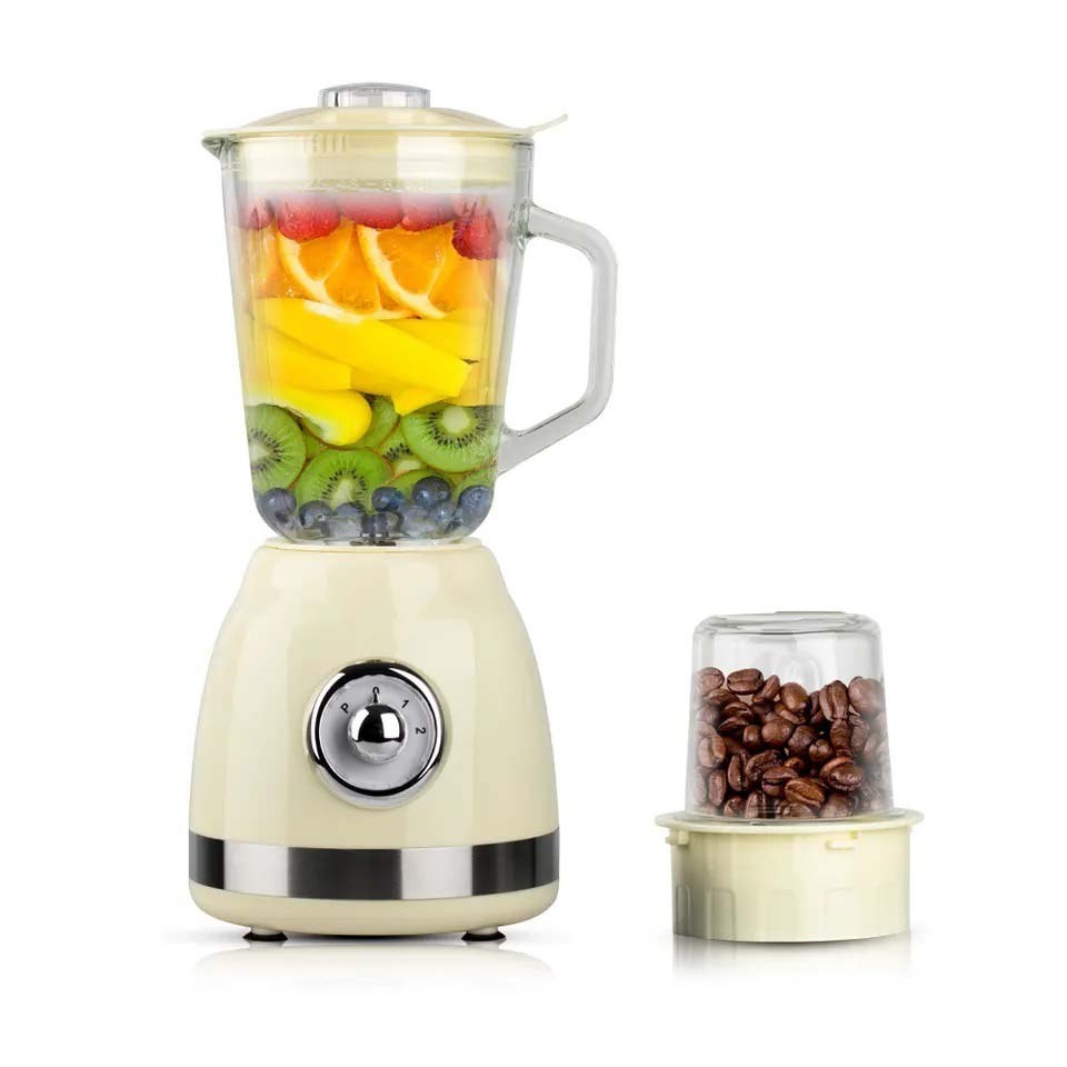 New Home Ice Portable Blenders And Juicers Double Glass Cup Smoothie Blender For Shakes