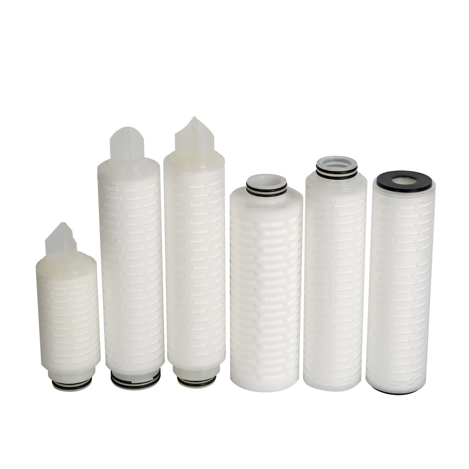 PTFE membrane pleated cartridge Water Treatment Folding Filter Cartridge