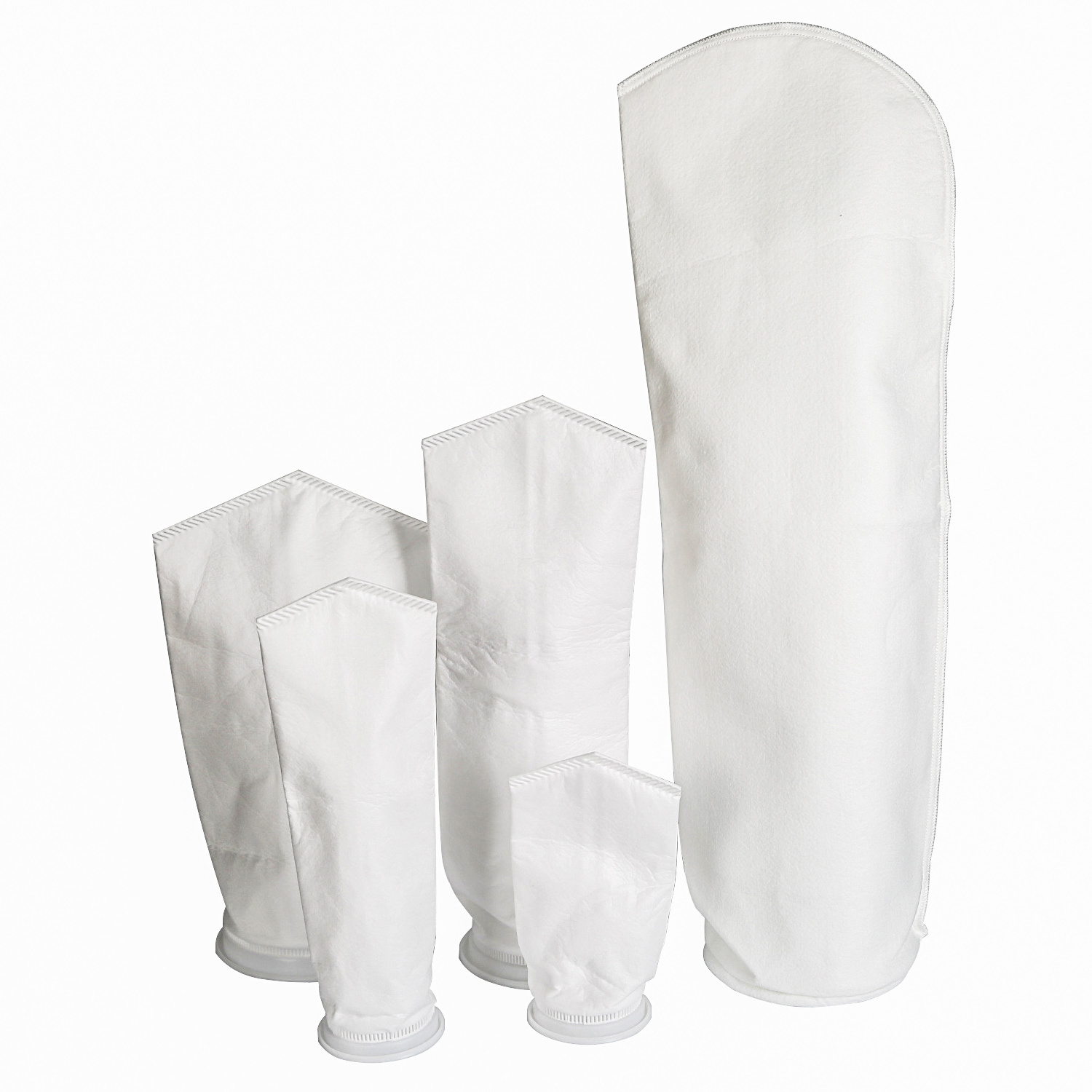 High Efficiency Liquid Filter Bags Industrial Strength PTFE/NMO/PP/PE Materials Filter Sock