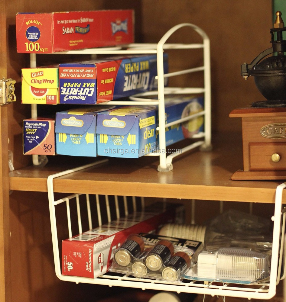 Wire Under Shelf Storage Organization Basket