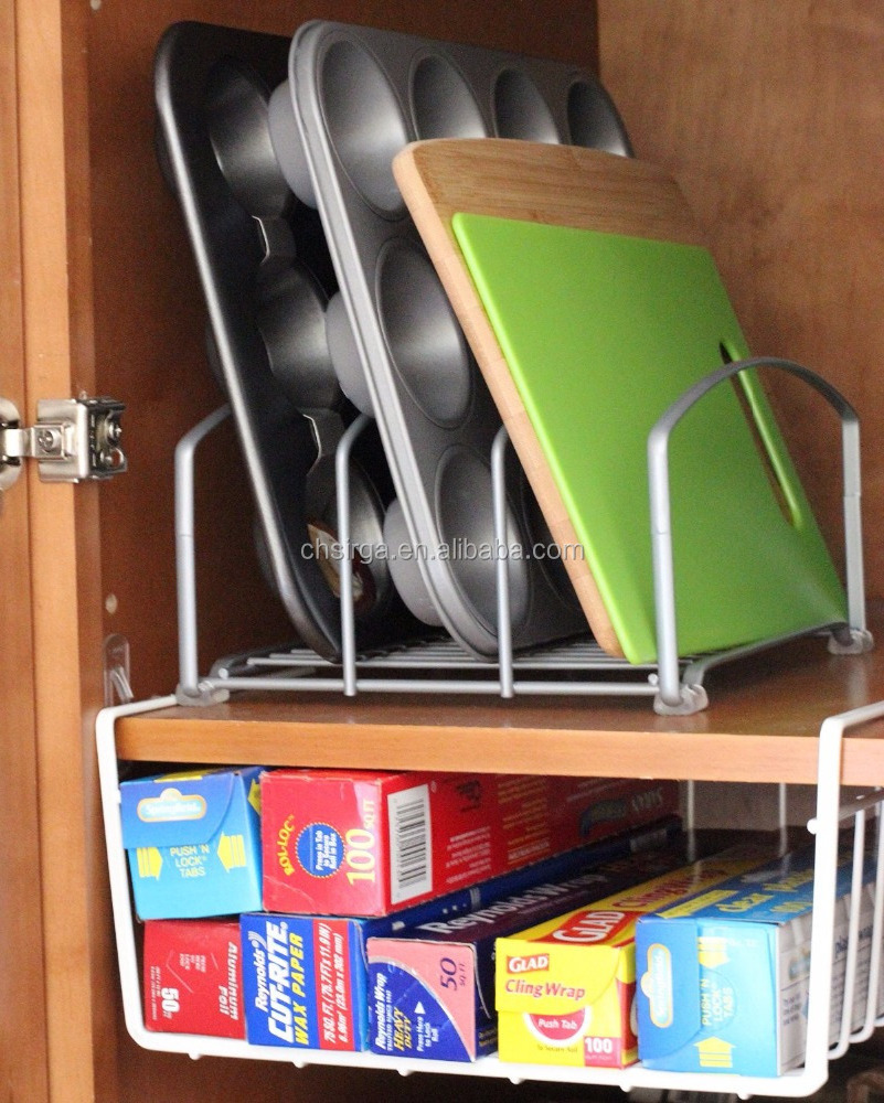 Wire Under Shelf Storage Organization Basket