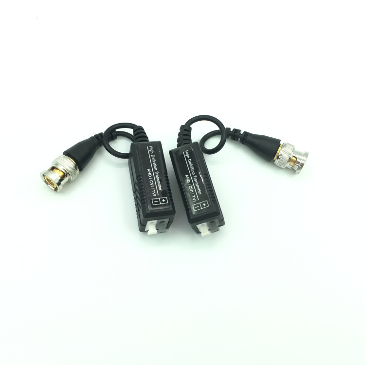 passive Active hd video balun power 5MP price /audio balun for CCTV signal