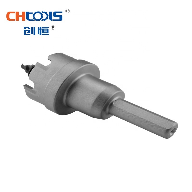 CHTOOLS sheet metal carbide tipped hole cutter drill bit hole saw for stainless steel