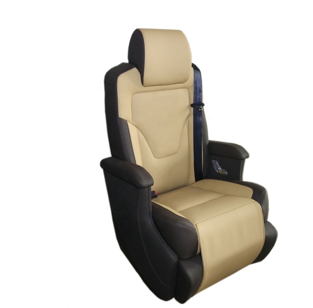 OEM Factory High Quality Luxury Car Modification Electric Adjustable VIP Van Bus Leather Seats For Sale