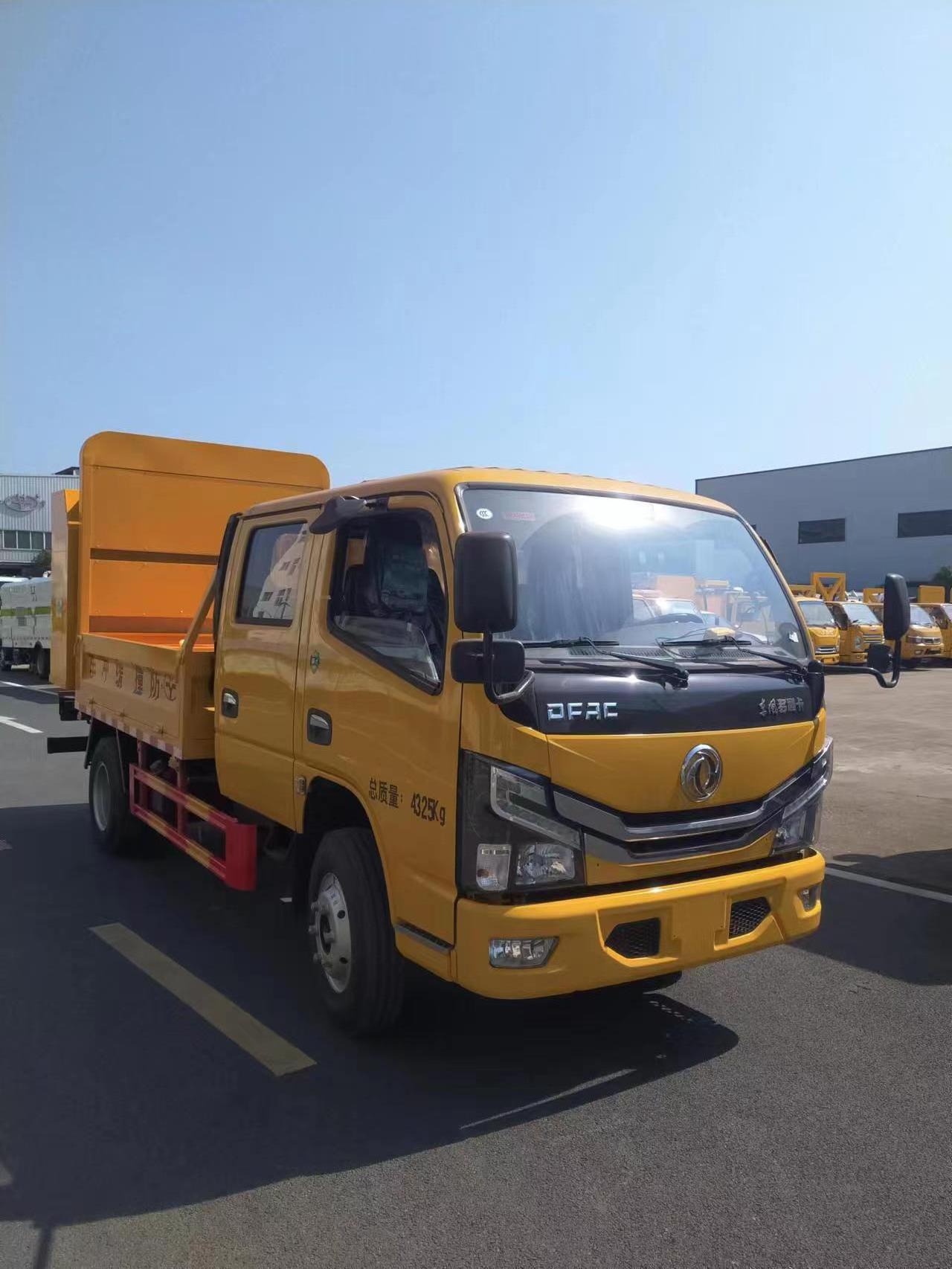 70K Affordable price of Dongfeng D6 anti-collision buffer truck Highway Safety Warning Truck for sale