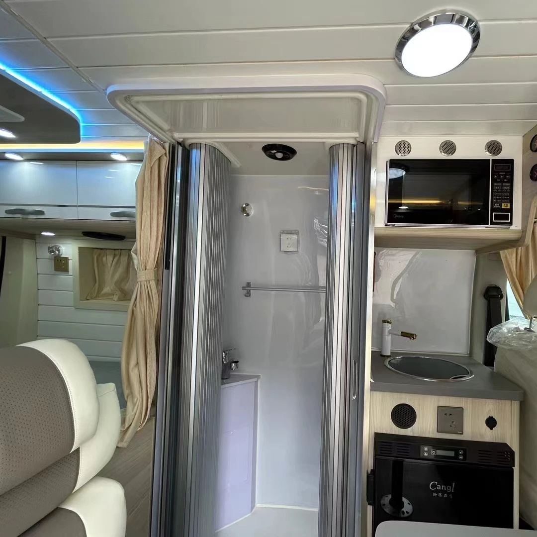 Mini 4x4 China Motorhomes special transportation camper Van RV Luxury Caravan for sale turkey