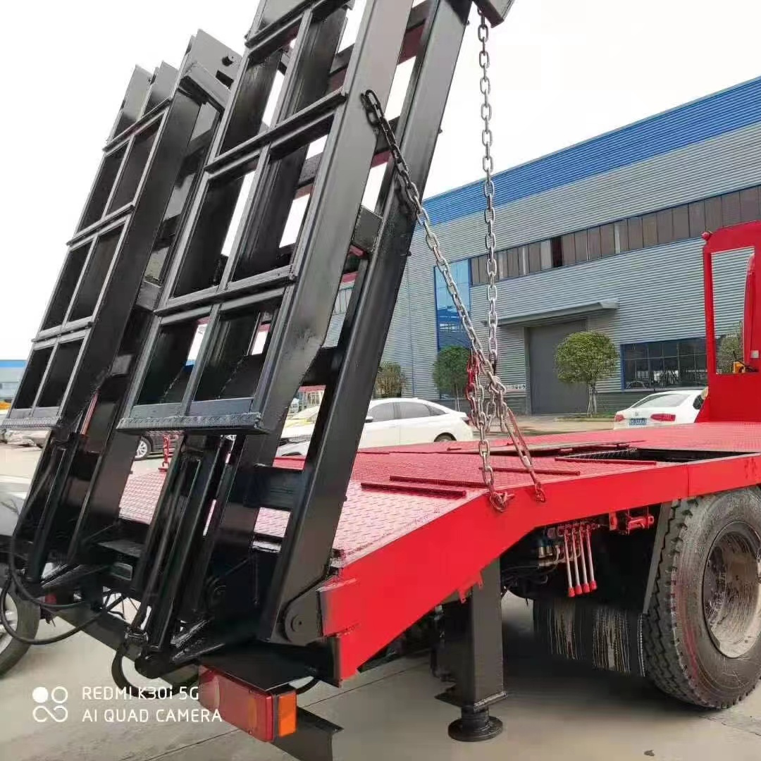 2024 Hot Sale 18 Tons Flatbed Transport Truck For Delivery Excavator TOW