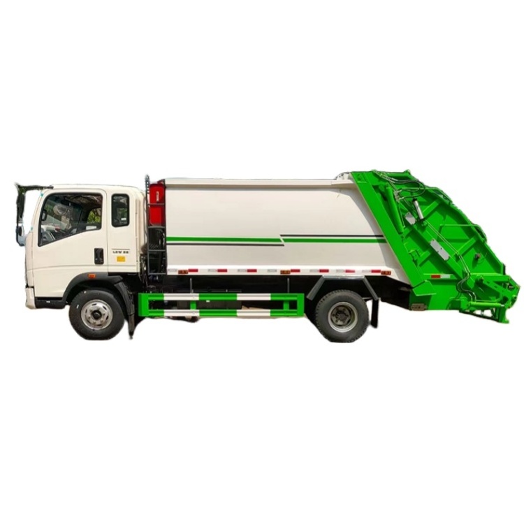 Sinotruk HOWO junk trucks  compressed refuse vehicle 9 cbm  garbage compactor truck  waste collection vehicles