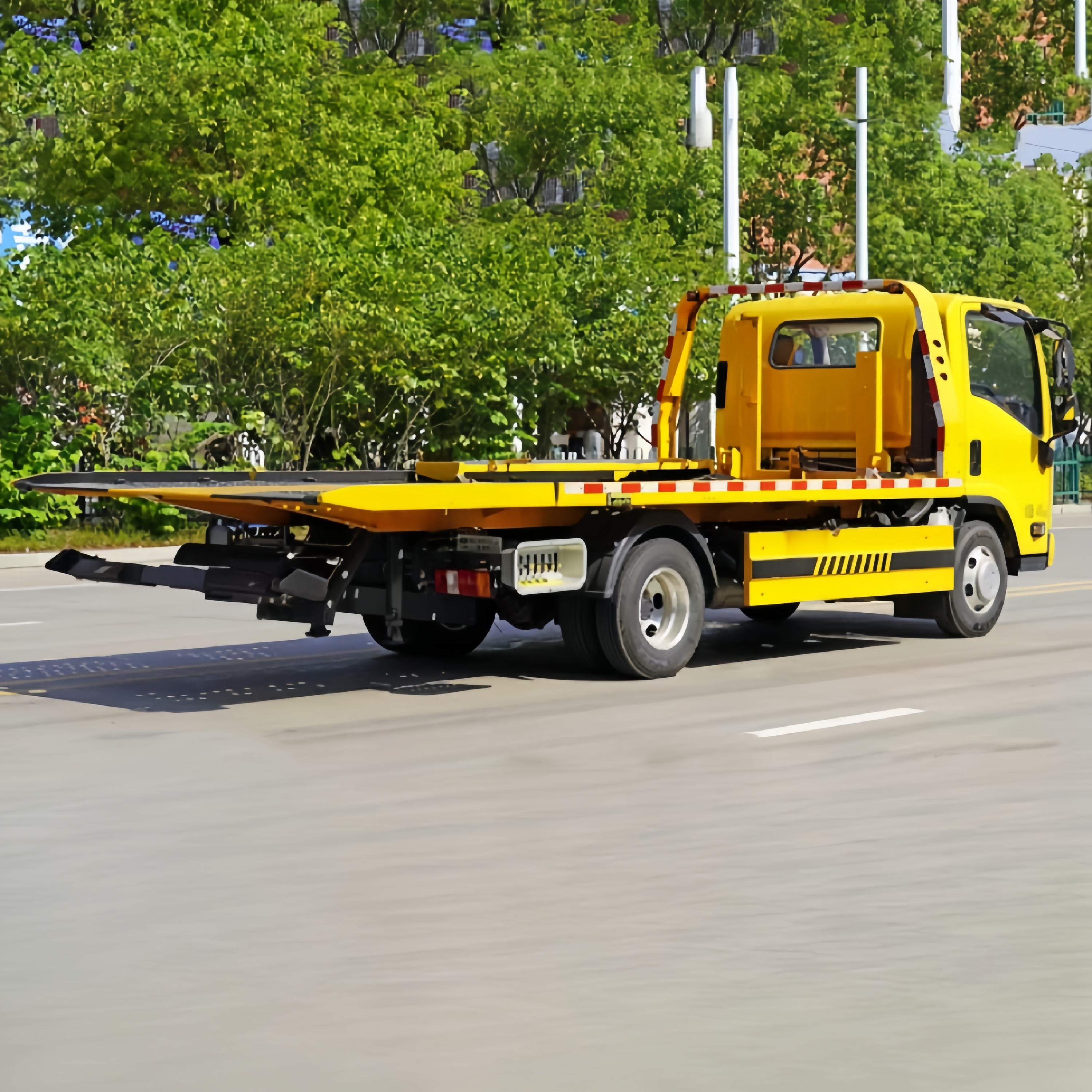 Hot sale recommendation Isuzu tow truck   5 ton car carrier trailer  breakdown lorry