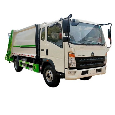 Sinotruk HOWO junk trucks  compressed refuse vehicle 9 cbm  garbage compactor truck  waste collection vehicles