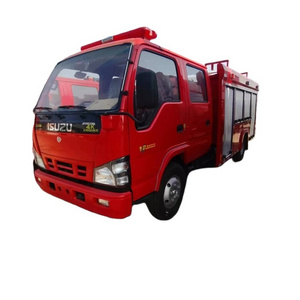 Isuzu fire truck Japanese engine foam water fire truck