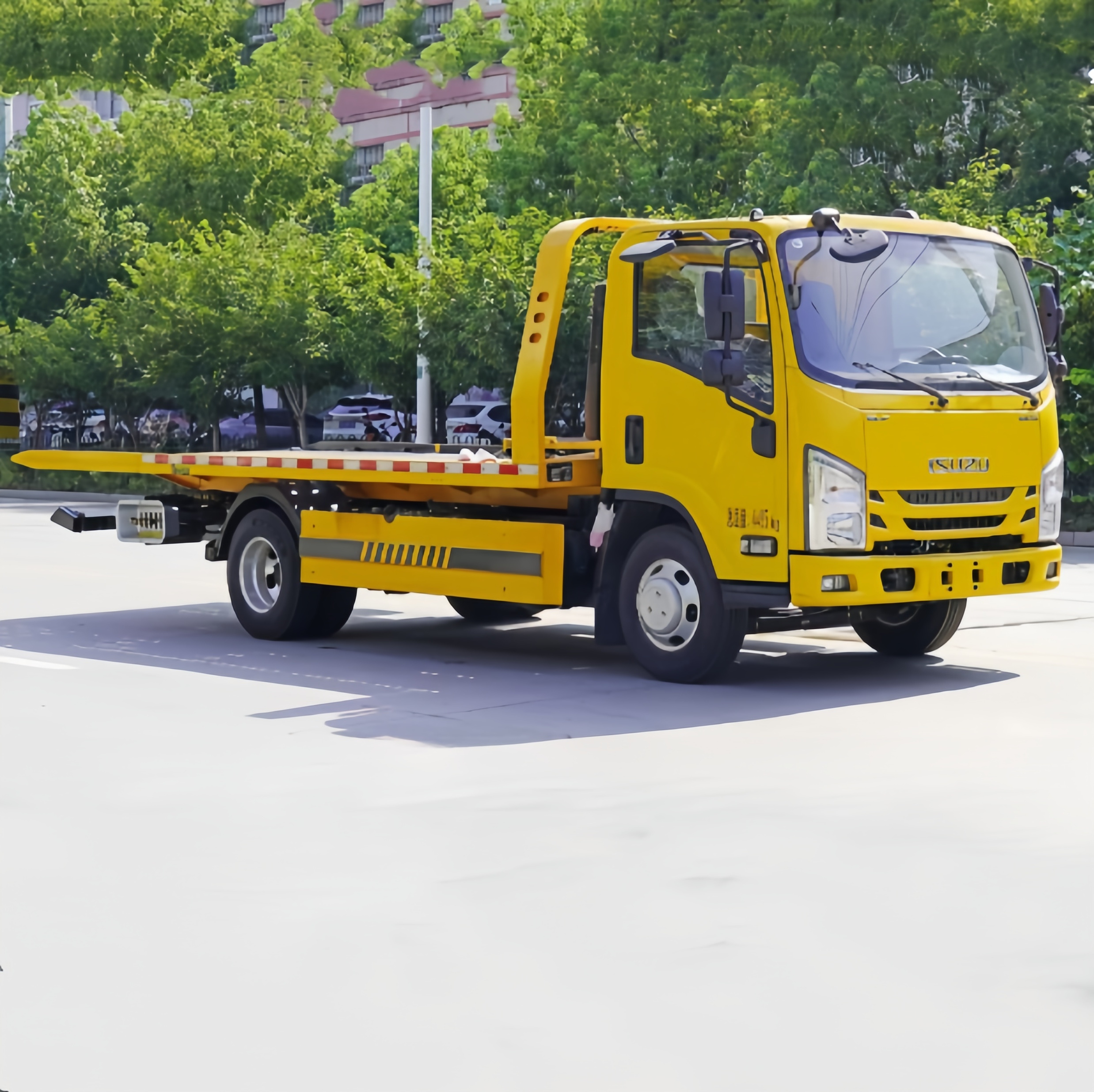 Hot sale recommendation Isuzu tow truck   5 ton car carrier trailer  breakdown lorry