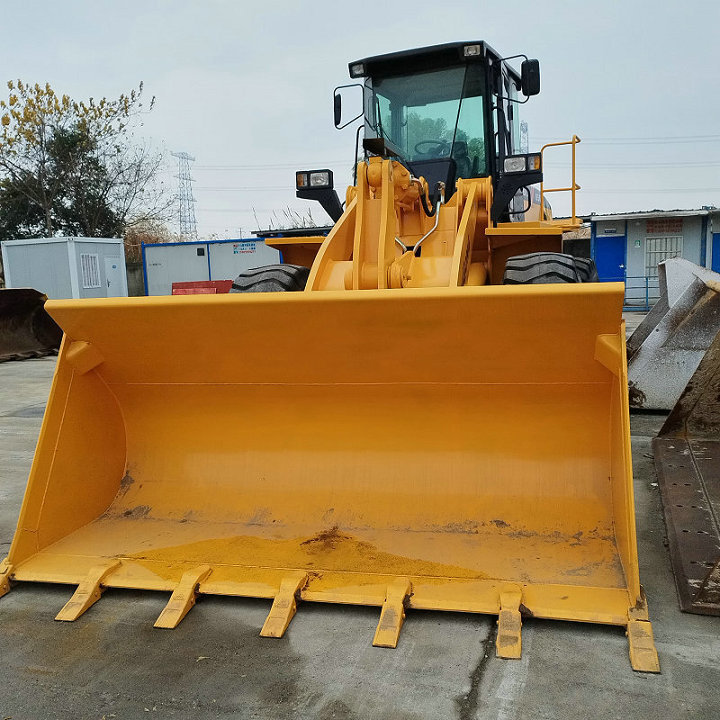 Chinese CLG856H  CLG862H  ZL50GN  LG855N  LG955F  LG956F Low Working Hours Second Hand Wheel Loader