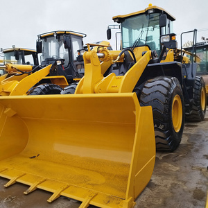 Made in China 5 Ton Wheel Loader Low Price Supply Shandong Lingong LG956L Used Loader