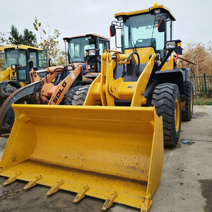 High quality construction machinery trading market Shanghai Lingong wheel loader LG936 LG833N LW300KV 90% new used loader