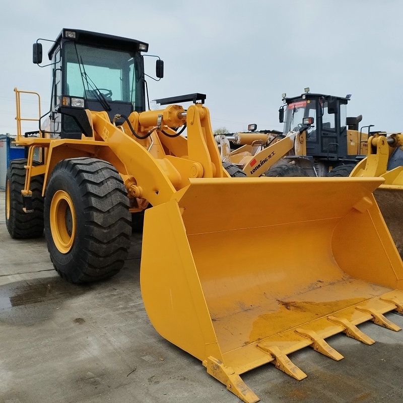 China low price hot used 856 wheel loader for sale short time 5 ton loader