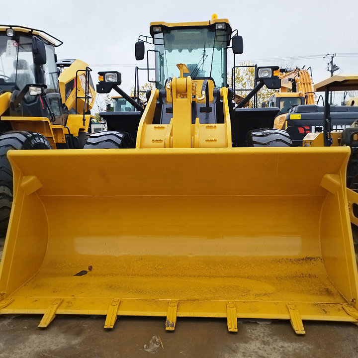 China 5 Ton Wheel Loader 90% New LG956L LINGONG Used Hydraulic Loader