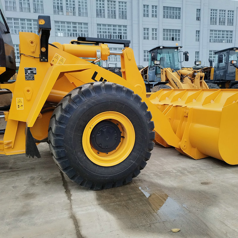 China low price hot used 856 wheel loader for sale short time 5 ton loader