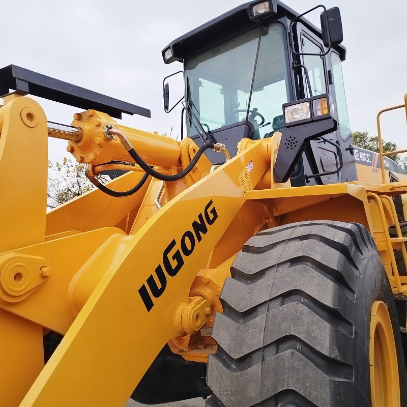 China low price hot used 856 wheel loader for sale short time 5 ton loader