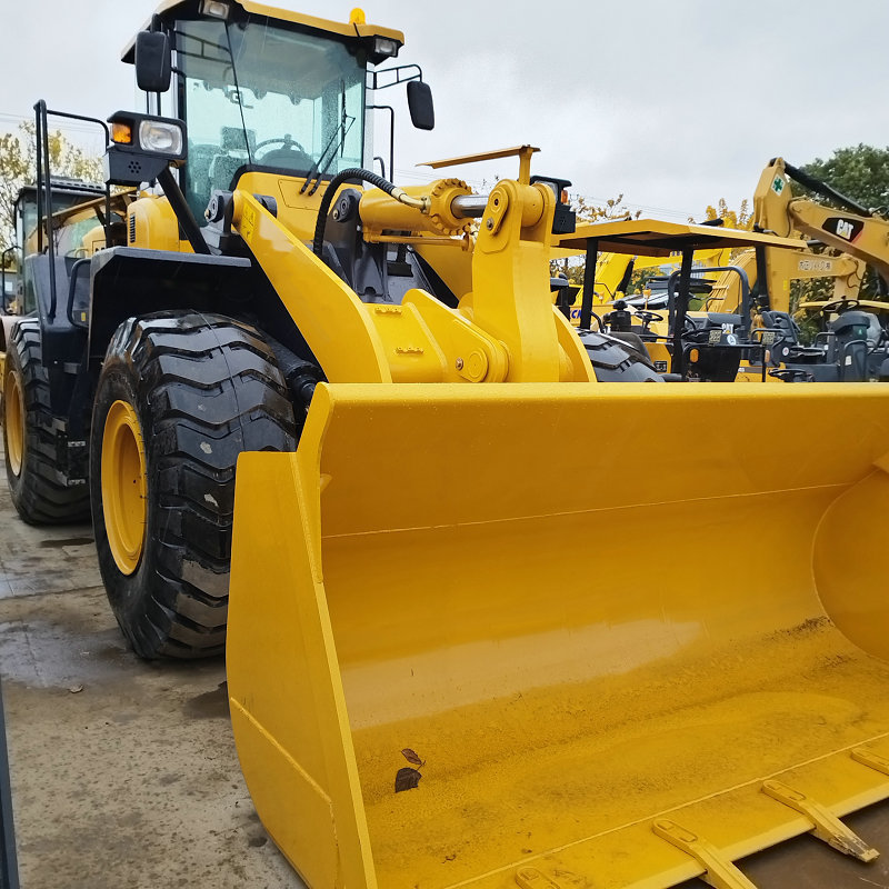 Made in China 5 Ton Wheel Loader Low Price Supply Shandong Lingong LG956L Used Loader