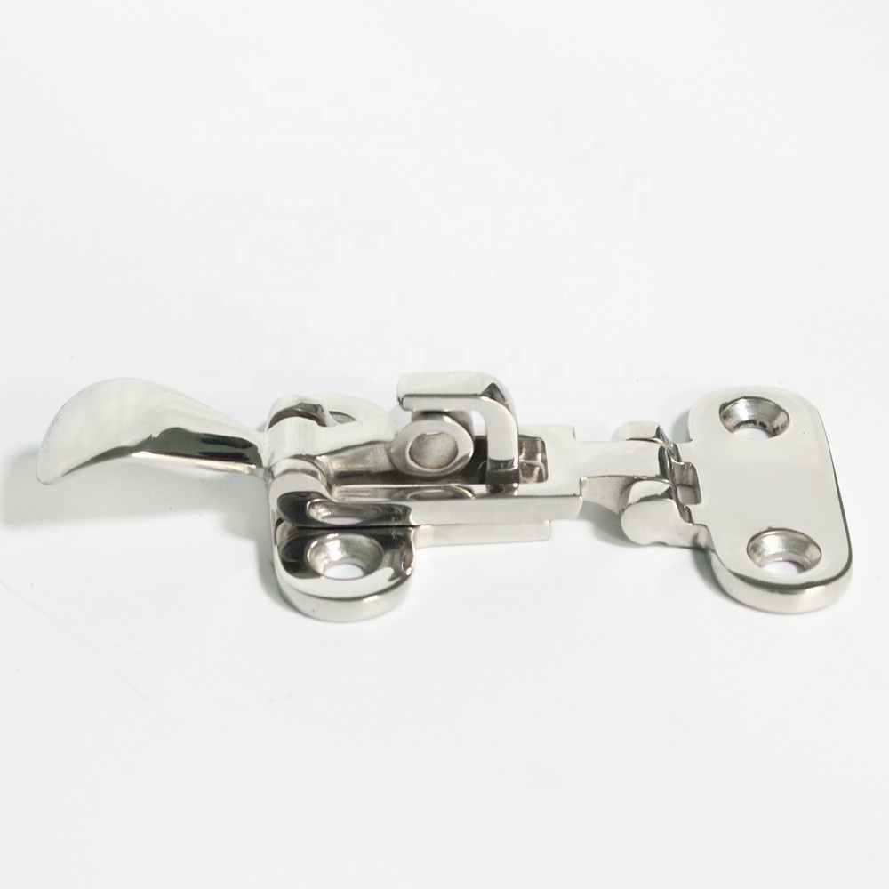 Factory price stainless steel marine hardware  boat fittings slam latch hatch hinge Hasp lock