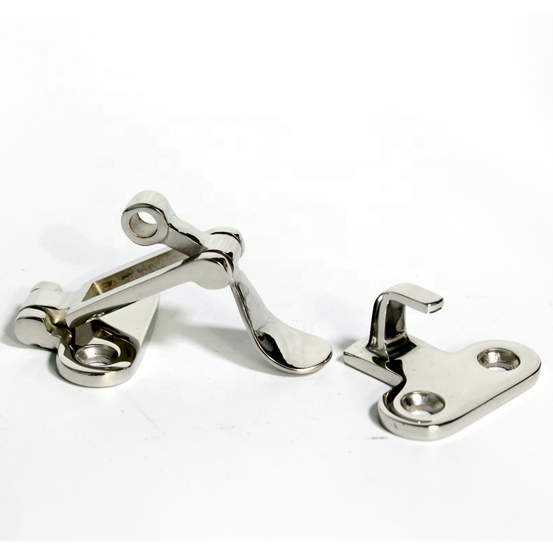 Stainless Steel 316 Boat Deck Lock Buckle Lockable Lock Marine Door Latches Hatch Latches Fastener Clamp