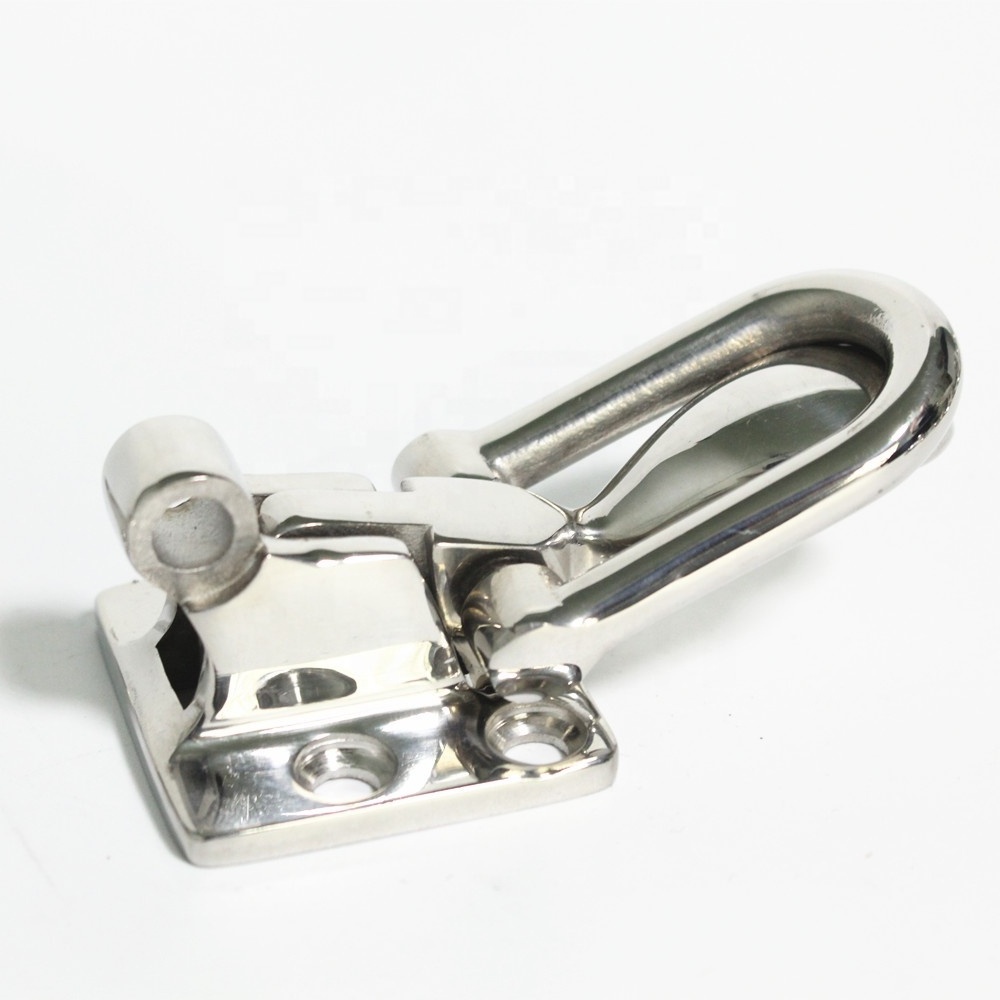 Factory price stainless steel marine hardware  boat fittings slam latch hatch hinge Hasp lock