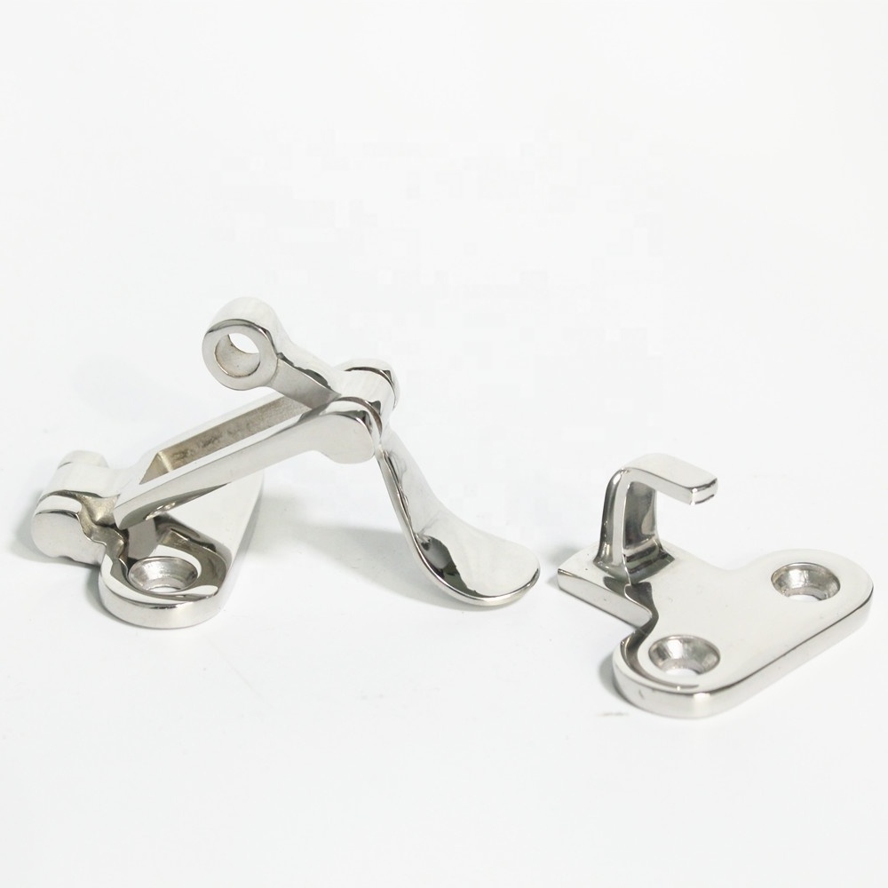 Factory price stainless steel marine hardware  boat fittings slam latch hatch hinge Hasp lock