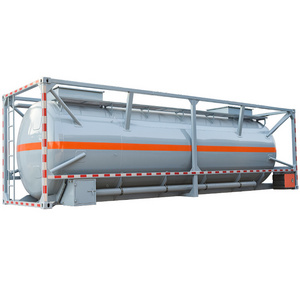 Professional Supply t14 iso 30ft 20ft chemical tank container for sulfuric