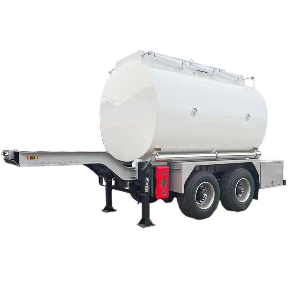 Chemical Liquid Tank Semi Trailers  2 Axle Semi Trailer  New 5000L Fuel Tank Trailer