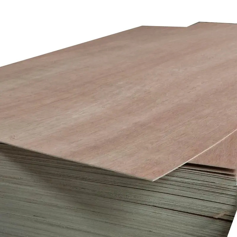 3mm BB CC Okume Pencil cedar Sapele laminated plywood sheet 4x8 board with poplar core ,commercial plywood for packing