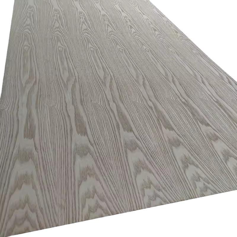 double side ash veneer 18mm mdf board 1220*2440mm 1220*2800mm wood veneer green MDF board