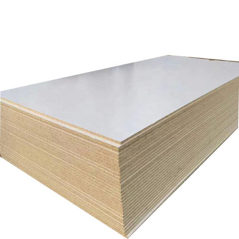 Wholesale 1220*2440mm/1220*2800mm Melamine laminated Chipboard or Particle Board 12mm 15mm16mm 18mm  For Furniture