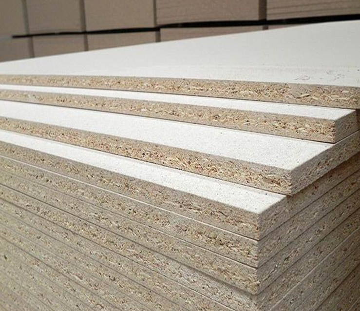 Wholesale 1220*2440mm/1220*2800mm Melamine laminated Chipboard or Particle Board 12mm 15mm16mm 18mm  For Furniture