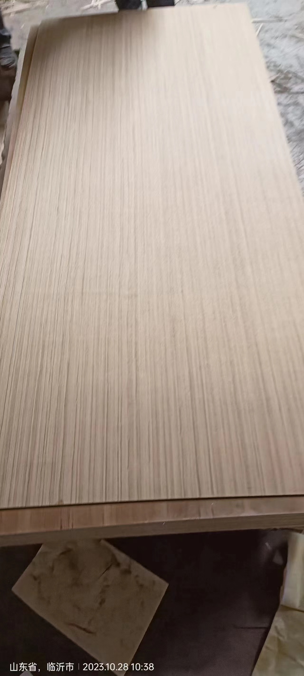 Linyi Wholesale Fsc Teak Veneer Fancy Plywood sheet 4x8 for Decorative vanity plywood bathroom cabinet with slab basin