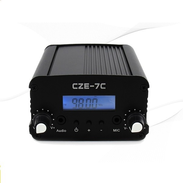 CZE-7C Cheap Chinese Fm 76-108MHz Long Range Wireless Audio Transmitter with antenna