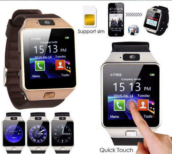 Hot Sale Smart Watch 2G SIM TF Camera Waterproof Wrist Watch GSM Phone Large-Capacity SIM SMS For Android For Phone