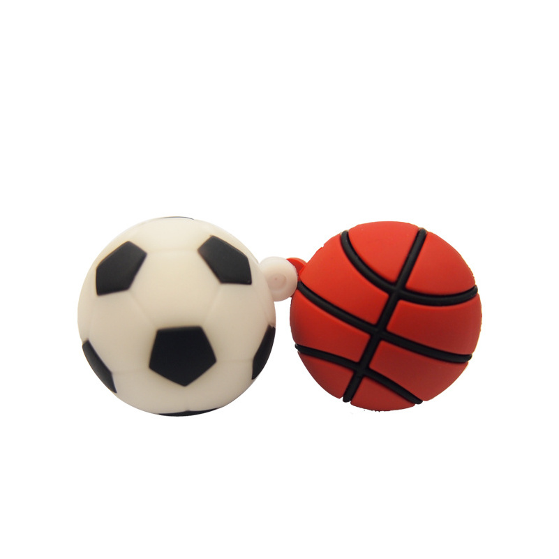 Customized PVC Balls USB 2.0 flash Drive Creative USB flash drive gift usb 4GB  8GB 16GB  32GB 64GB 128GB