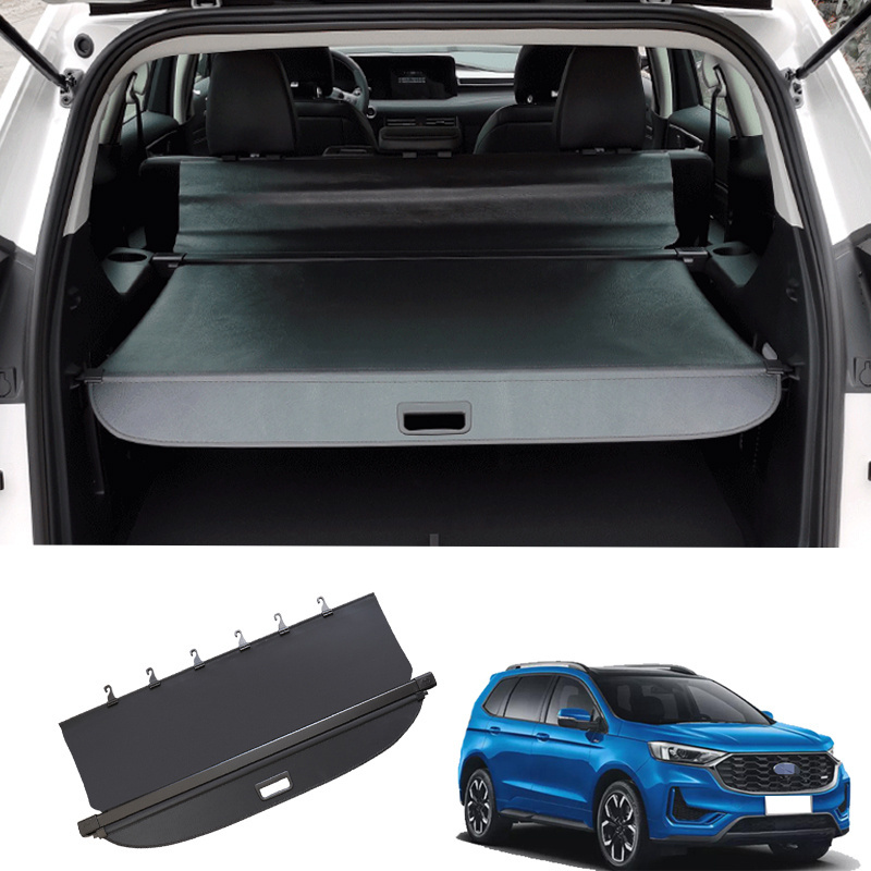 Factory Wholesale Retractable Rear Trunk Cargo Cover For Ford Edge 2014 to 2019 Car Parcel Shelf