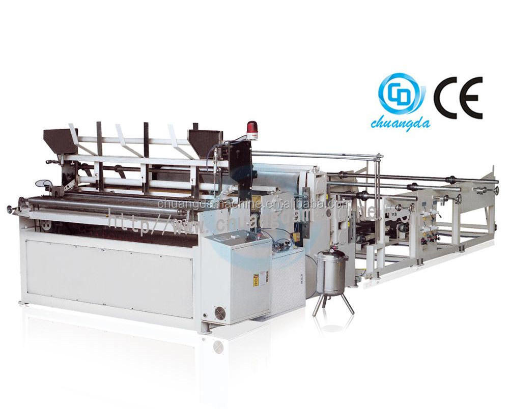 J:CDH-1575-YE Tissue Toilet Paper Roll Making Machine