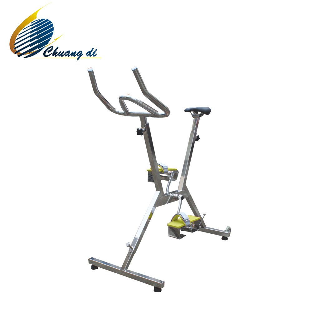 Swimming pool fitness stainless steel underwater exercise water bike